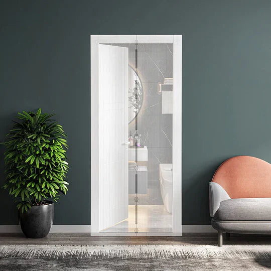 "Moustiquaire magnétique pour porte en polyester, système d'aimants puissant, protection contre insectes et ventilation optim