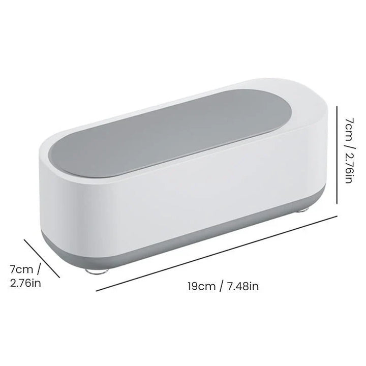 Nettoyeur à ultrasons moderne nettoyant bijoux, lunettes, montres avec précision et douceur, sans rayures ni produits chimiqu