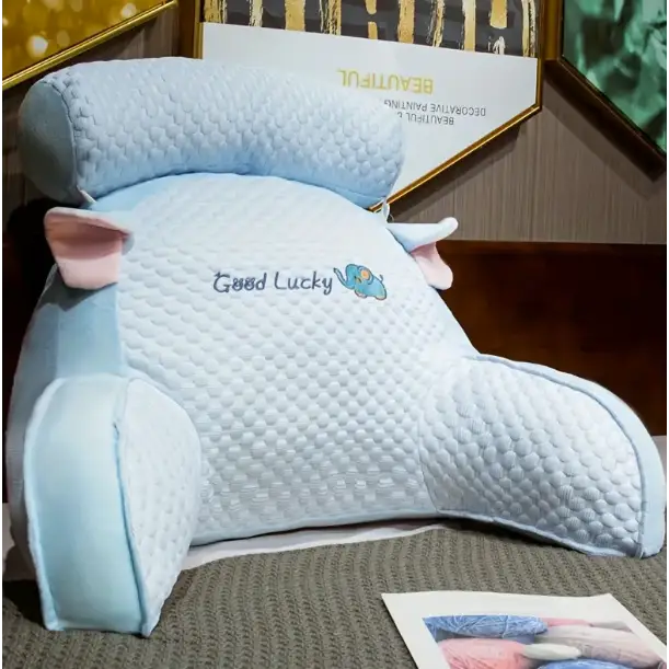 Oreiller ergonomique Cocoon en forme de Husky, mousse mémoire de forme, confort optimal pour dos, épaule et cou.