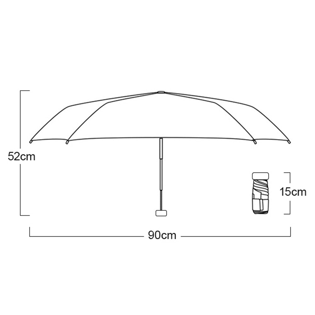 "Parapluie compact léger anti-pluie, tissu imperméable, poignée ergonomique, plusieurs couleurs, idéal usage extérieur"