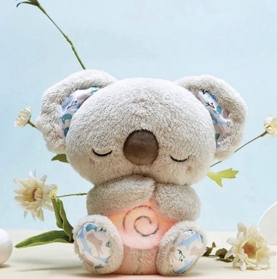 Peluche apaisante douce koala ou lapin, 30 cm, pour enfants et adultes, en tissu respirant, lavable en machine.
