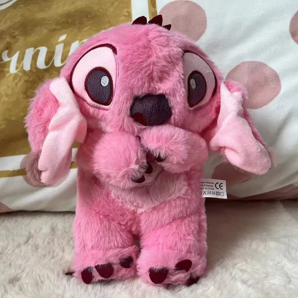 "Peluche apaisante douce pour enfants et adultes, texture moelleuse grise, design portable et sécuritaire non toxique."