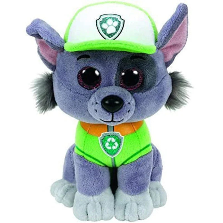 Peluche douce Pat Patrouille, héros préféré des enfants, idéale pour câlins et jeu imaginatif, couleur vive, détails soignés.
