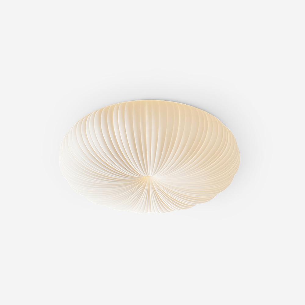 "Plafonnier LED en métal et acrylique, design moderne, lumière ajustable avec télécommande, élégant et contemporain."