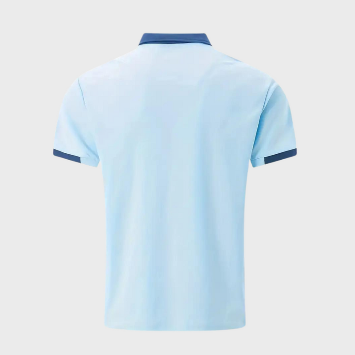 "Polo élégant pour hommes, noir, coupe moderne, tissu respirant, parfait pour style décontracté et formel, confort optimal."