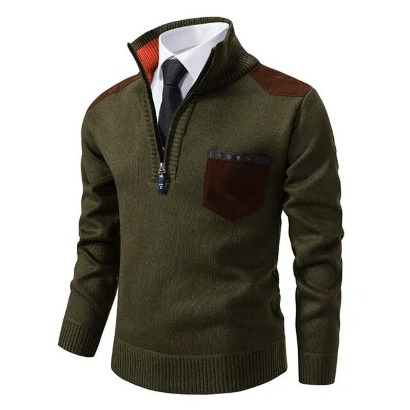 Pull en coton doux pour hommes, coupe moderne, idéal pour look élégant et confortable. Disponible en plusieurs couleurs.