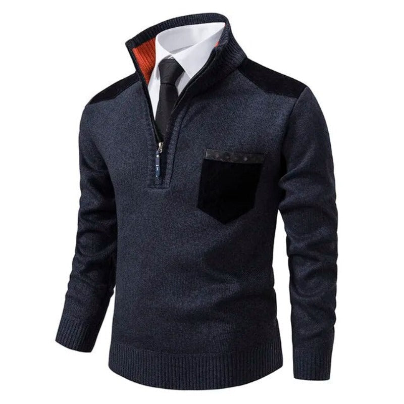 Pull en coton doux pour hommes, coupe moderne, idéal pour look élégant et confortable. Disponible en plusieurs couleurs.
