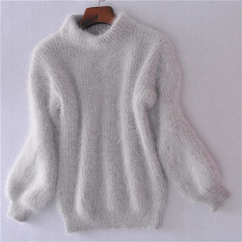 "Pull en laine tricoté lâche, confortable, ample, en couleurs variées, pour un look décontracté et élégant, pour femme."
