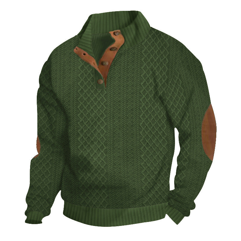 Pull homme chaud et doux en laine mérinos et cachemire, coupe élégante, couleur beige, pour style et confort hivernal.