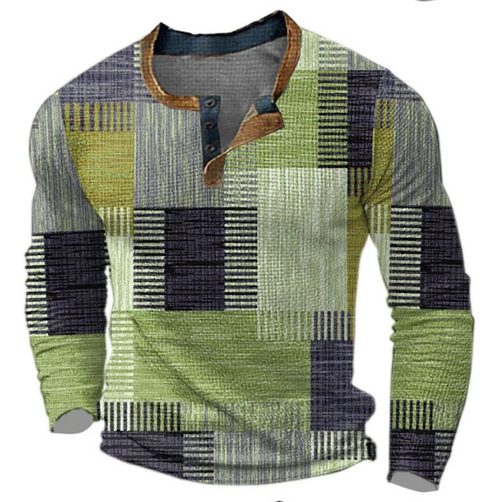 "Pull homme moderne, maille texturée, élégant et confortable, idéal avec jean ou pantalon, pour tenue chic quotidienne."