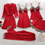 Ensemble rouge bourgogne - A