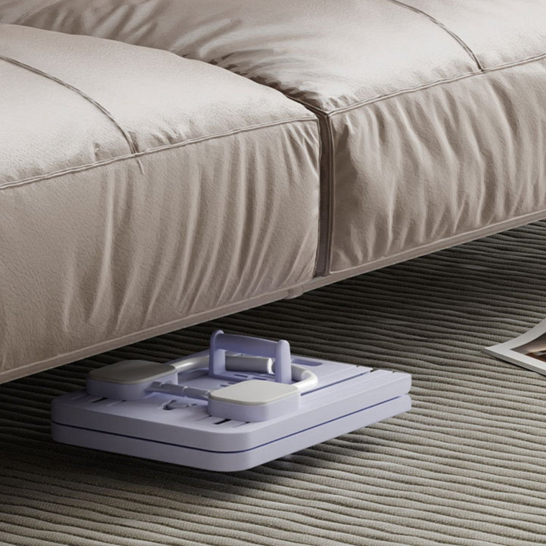 Réformateur Pilates compact noir pour maison, tonification et souplesse, élastiques résistants, usage débutant à avancé.