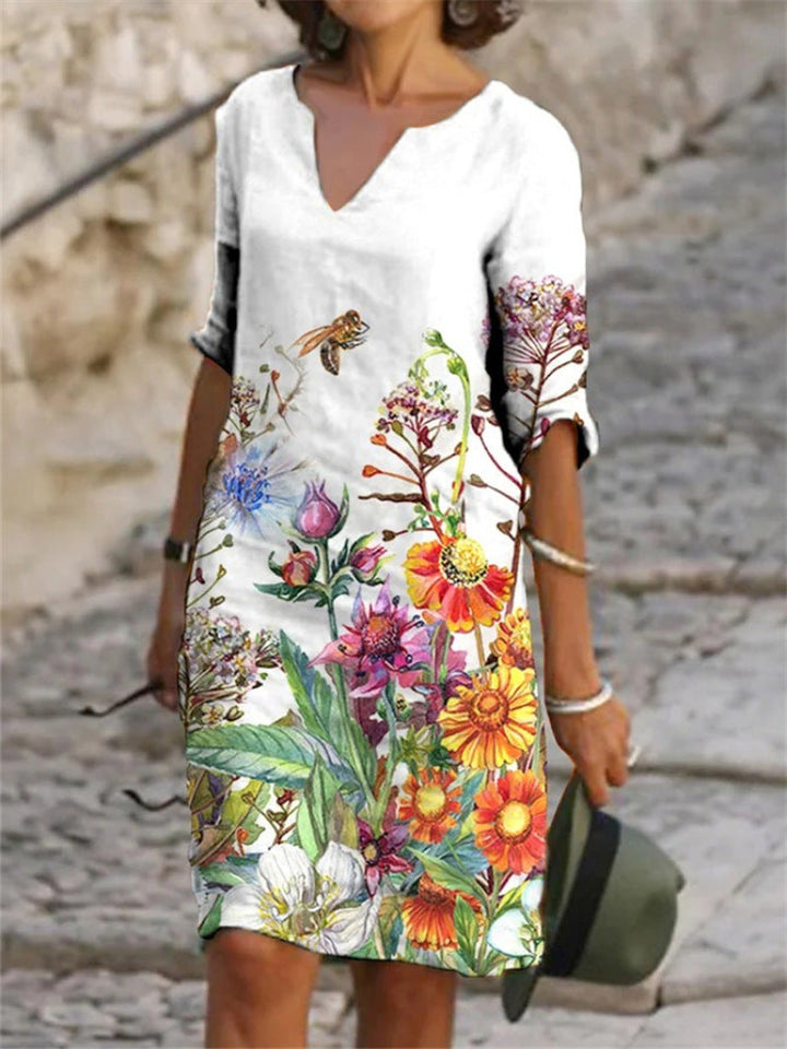 "Robe d'été élégante Jet pour femme avec silhouette cintrée et lignes fluides, parfaite pour toutes occasions"