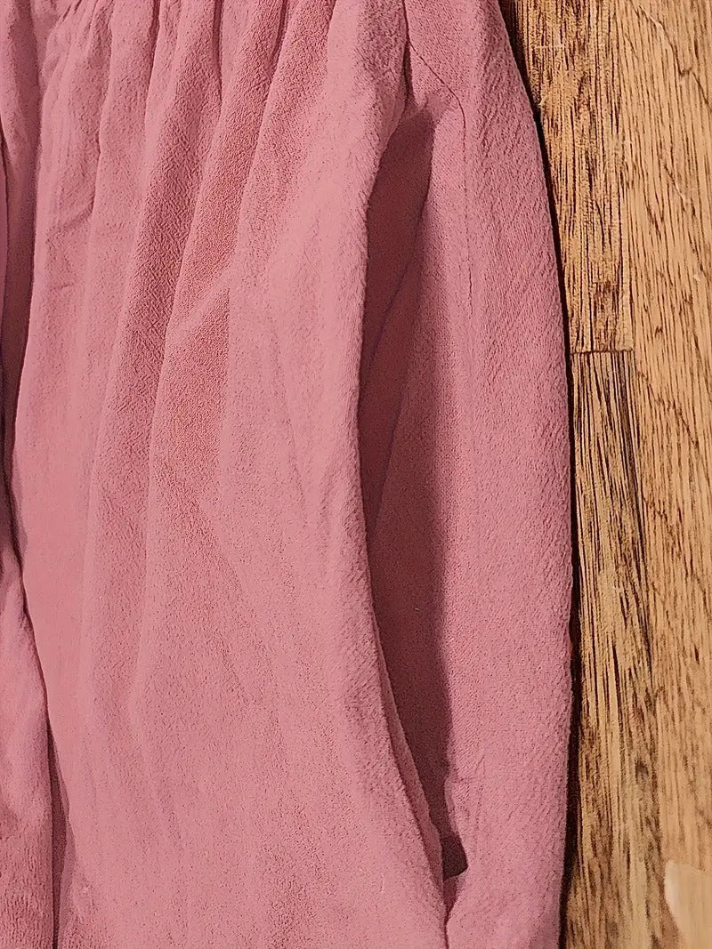 "Robe lin premium élégante avec poches, coupe flatteuse, couleurs variées, adaptée toutes saisons, confort assuré."