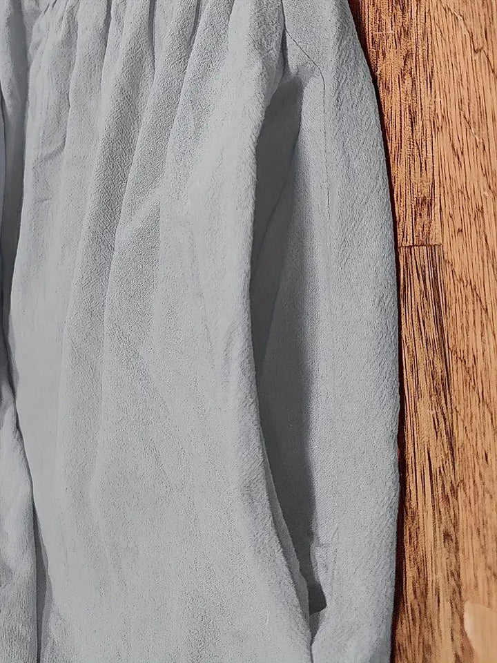 "Robe lin premium élégante avec poches, coupe flatteuse, couleurs variées, adaptée toutes saisons, confort assuré."