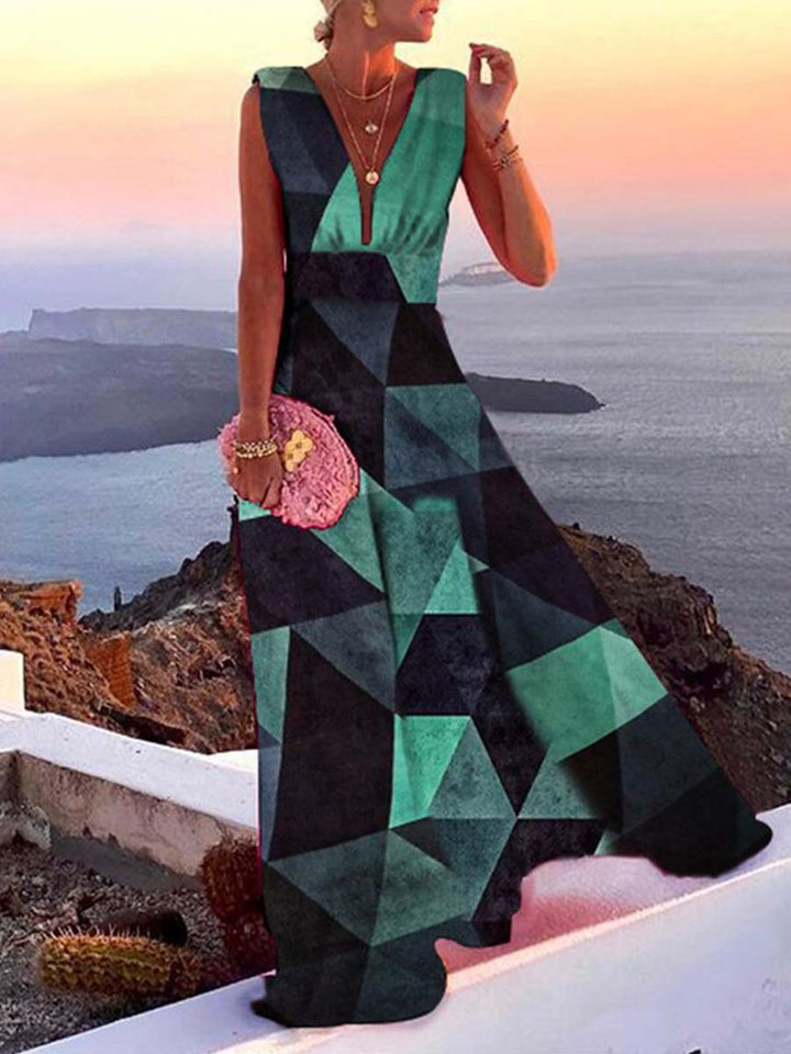 "Robe Maxi Soirée Clémence, élégante et fluide, pour femmes, idéale mariages, six couleurs, tailles S à XL disponibles."