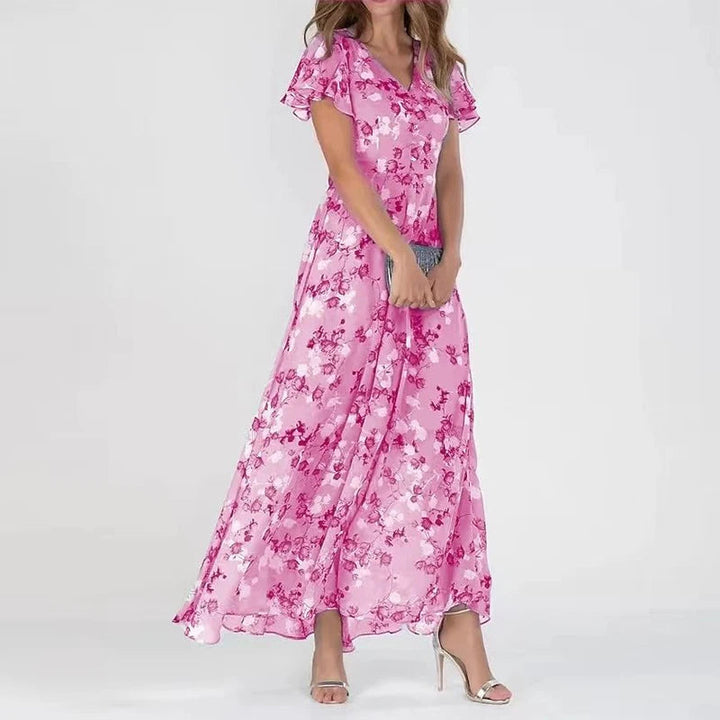 "Robe midi chic pour femmes, silhouette flatteuse, tissu premium doux, idéale pour occasions élégantes et quotidiennes."