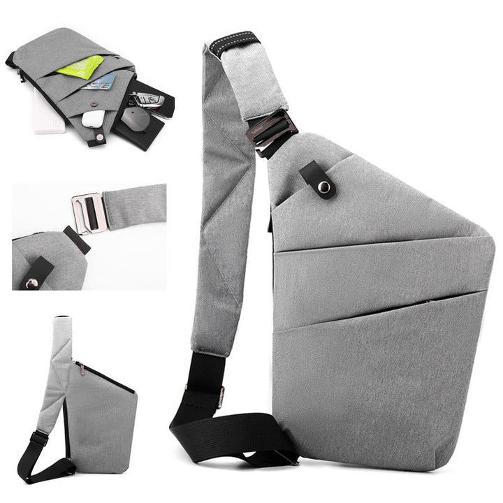 "Sac à bandoulière anti-vol moderne pour femmes, avec design élégant et sangles ajustables, disponible en plusieurs couleurs.