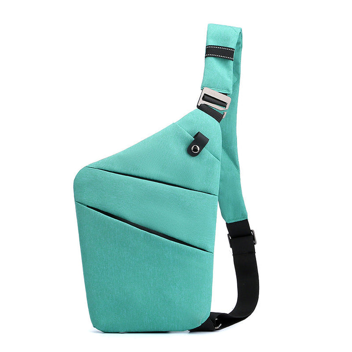 "Sac à bandoulière anti-vol moderne pour femmes, avec design élégant et sangles ajustables, disponible en plusieurs couleurs.