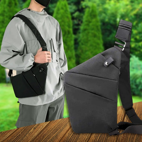 "Sac à bandoulière anti-vol moderne pour femmes, avec design élégant et sangles ajustables, disponible en plusieurs couleurs.
