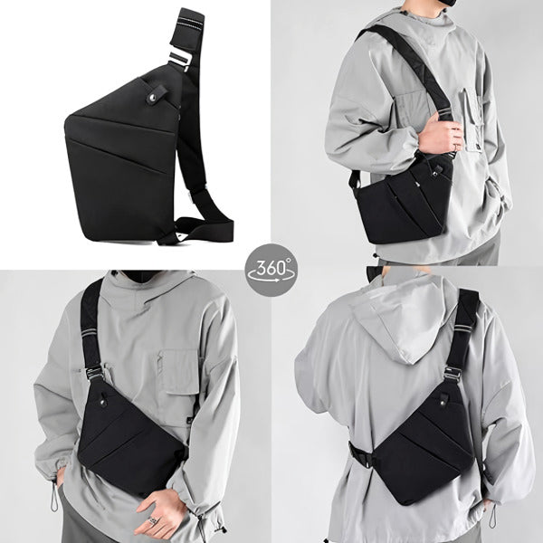 "Sac à bandoulière anti-vol moderne pour femmes, avec design élégant et sangles ajustables, disponible en plusieurs couleurs.
