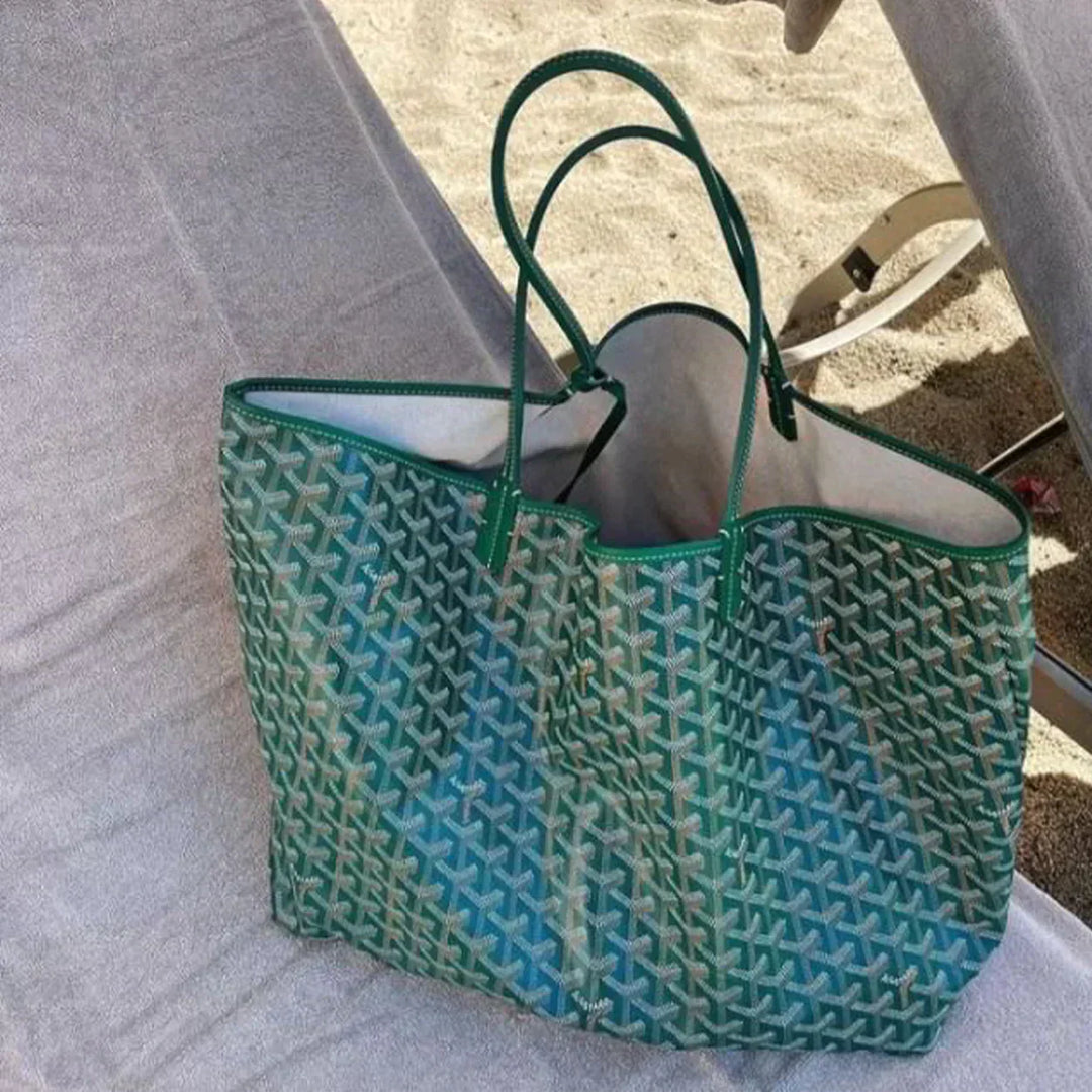 "Sac à main shopper luxe, élégant et pratique, design épuré, avec anses confortables en finition haute qualité."