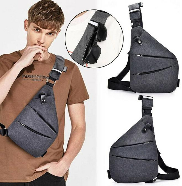 "Sac bandoulière antivol pour femmes, design ergonomique, matériau imperméable, multiples compartiments, couleur élégante."