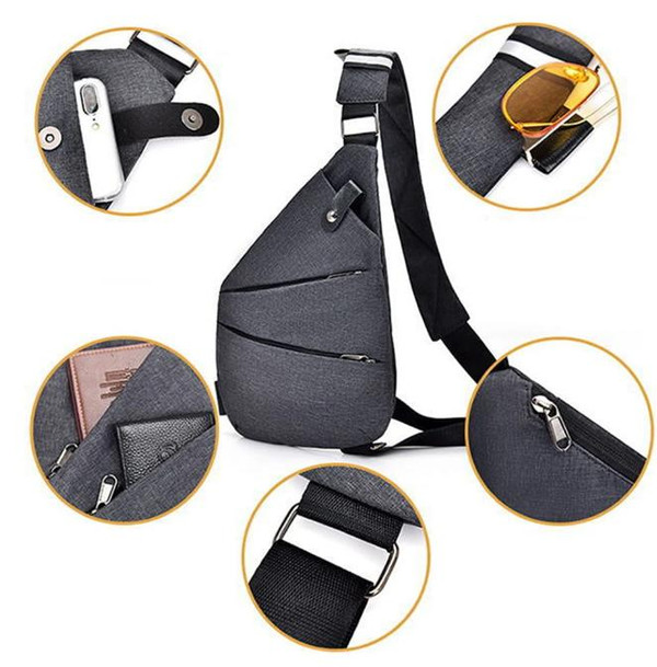 "Sac bandoulière antivol pour femmes, design ergonomique, matériau imperméable, multiples compartiments, couleur élégante."