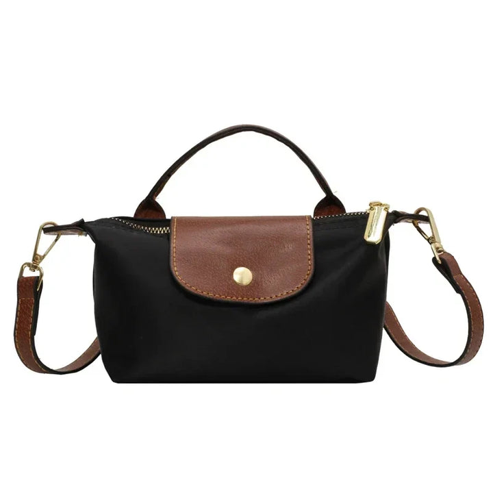 "Sac bandoulière chic automnal pour femmes, petite taille, design épuré, couleur kaki, idéal accessoires élégants."
