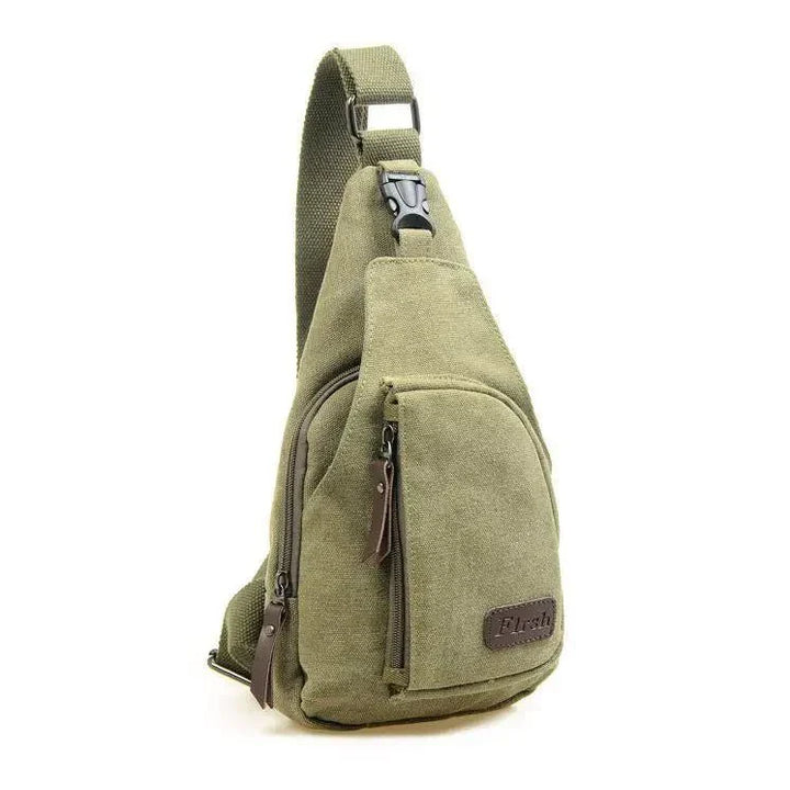 "Sac bandoulière robuste en toile ajustable, design élégant et confort optimal pour activités extérieures et urbaines."