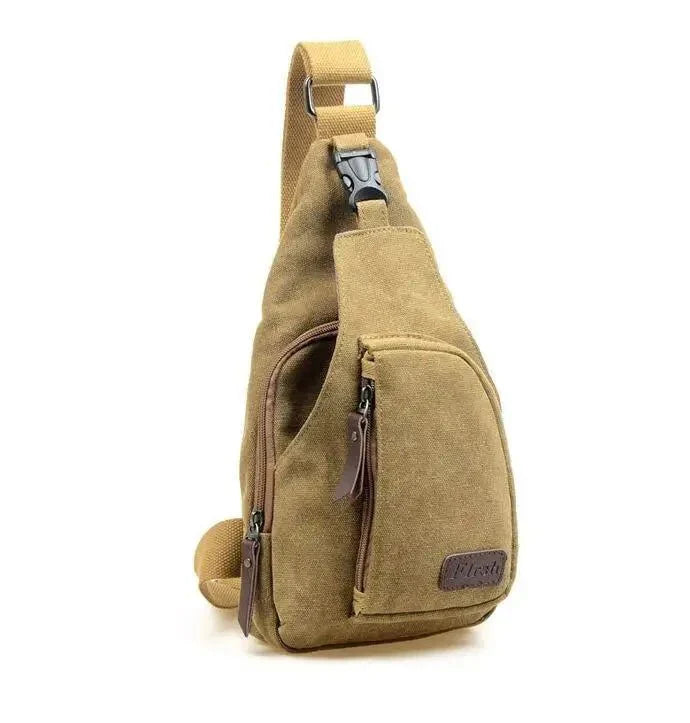 "Sac bandoulière robuste en toile ajustable, design élégant et confort optimal pour activités extérieures et urbaines."
