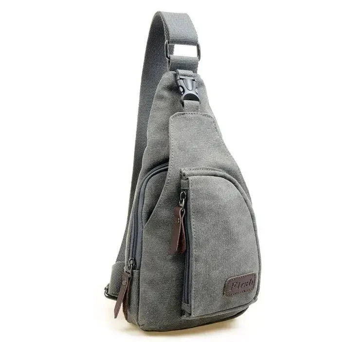 "Sac bandoulière robuste en toile ajustable, design élégant et confort optimal pour activités extérieures et urbaines."