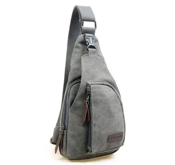 "Sac bandoulière robuste en toile ajustable, design élégant et confort optimal pour activités extérieures et urbaines."