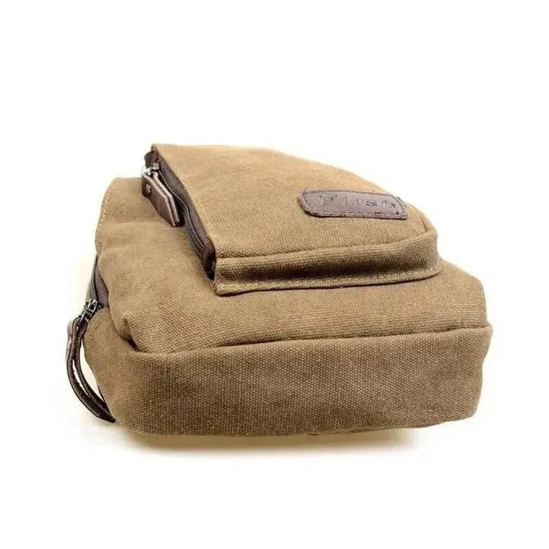 "Sac bandoulière robuste en toile ajustable, design élégant et confort optimal pour activités extérieures et urbaines."