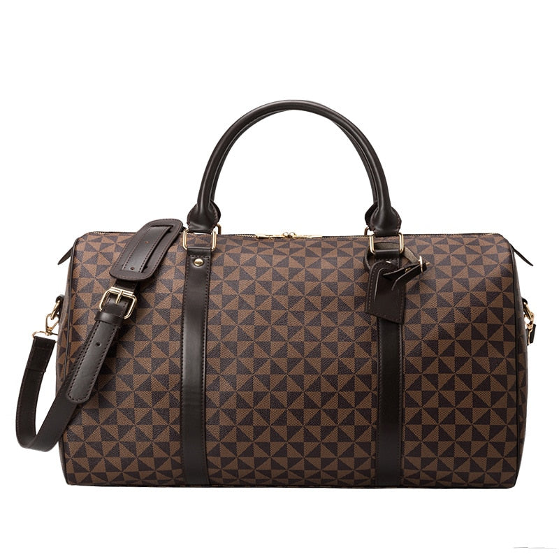 "Sac de voyage homme en cuir de luxe, élégant et robuste, avec ample espace, idéal pour tous vos voyages."