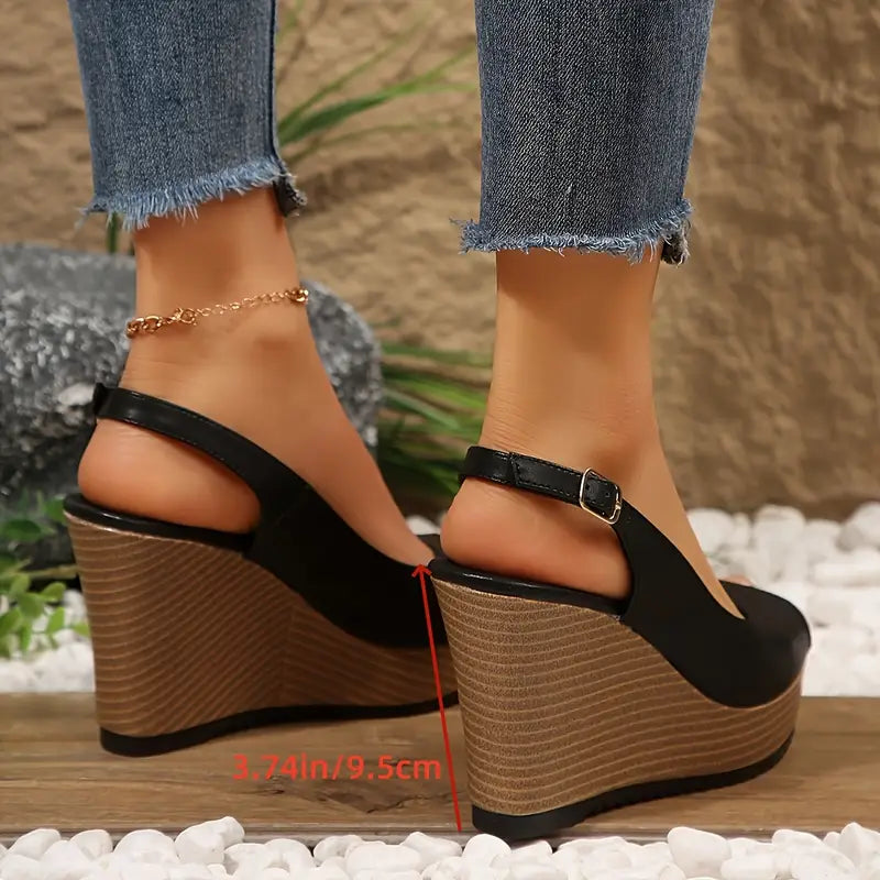 "Sandales à talon haut noires avec design raffiné Audrey, vue de côté pour un look élégant et confortable"