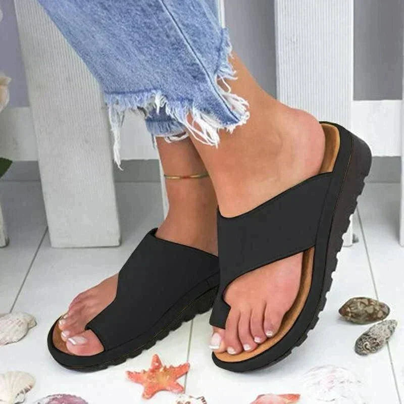 "Sandales orthopédiques femme élégantes et aérées Gaelle, design moderne, semelle confortable, idéales pieds sensibles."