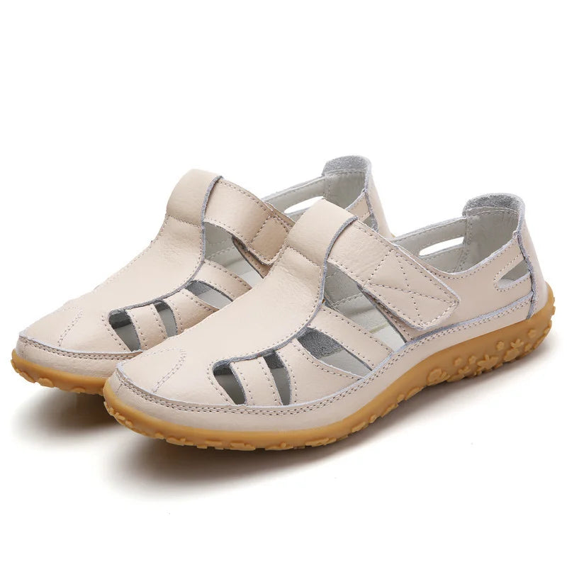 Sandales orthopédiques femme élégantes, semelle antidérapante, design moderne, idéales pour l'été et confort optimal.