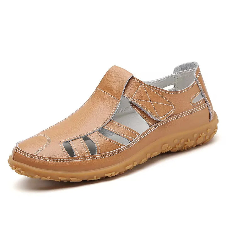 Sandales orthopédiques femme élégantes, semelle antidérapante, design moderne, idéales pour l'été et confort optimal.