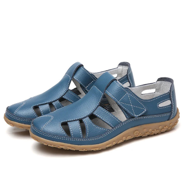 Sandales orthopédiques femme élégantes, semelle antidérapante, design moderne, idéales pour l'été et confort optimal.