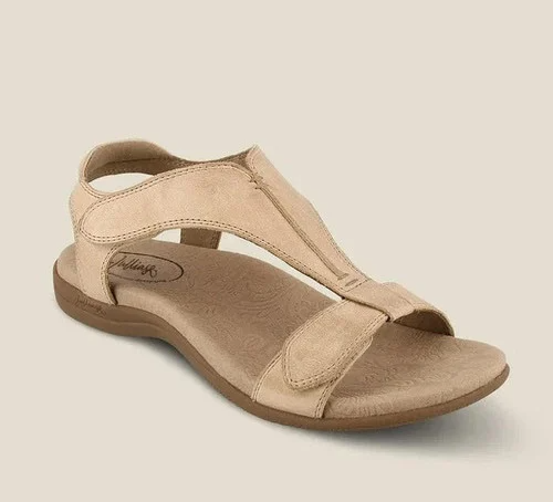 Sandales orthopédiques femme, semelle à mémoire, soutien voûte plantaire, couleurs élégantes, confort et style pour l'été.