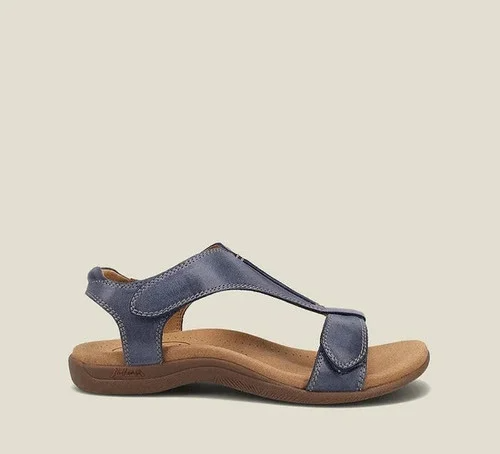 Sandales orthopédiques femme, semelle à mémoire, soutien voûte plantaire, couleurs élégantes, confort et style pour l'été.