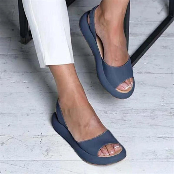 Sandales orthopédiques femmes estivales, légères, design élégant, semelle ergonomique, bande élastique, confort et style.