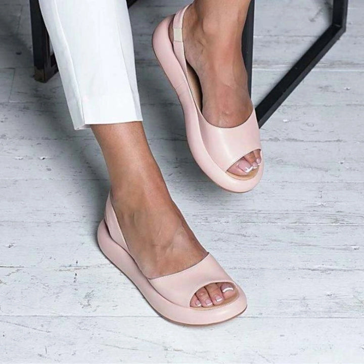 Sandales orthopédiques femmes estivales, légères, design élégant, semelle ergonomique, bande élastique, confort et style.
