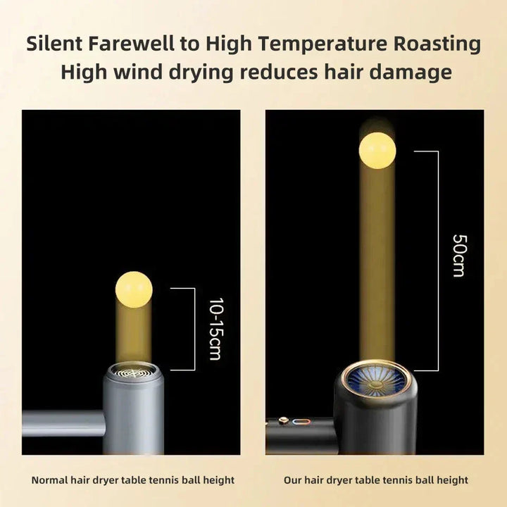 "Sèche-cheveux 2400W, design élégant, technologie ionique, air chaud et froid pour coiffage parfait"