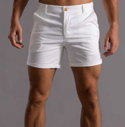 "Short d'été Alphonse pour hommes, coupe décontractée, tissu respirant, idéal pour le confort et le style estival."