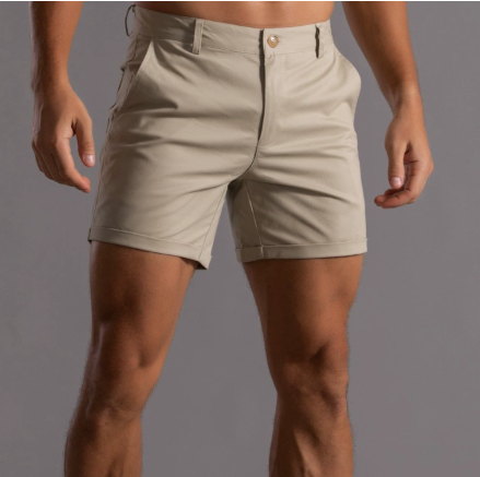 "Short d'été Alphonse pour hommes, coupe décontractée, tissu respirant, idéal pour le confort et le style estival."