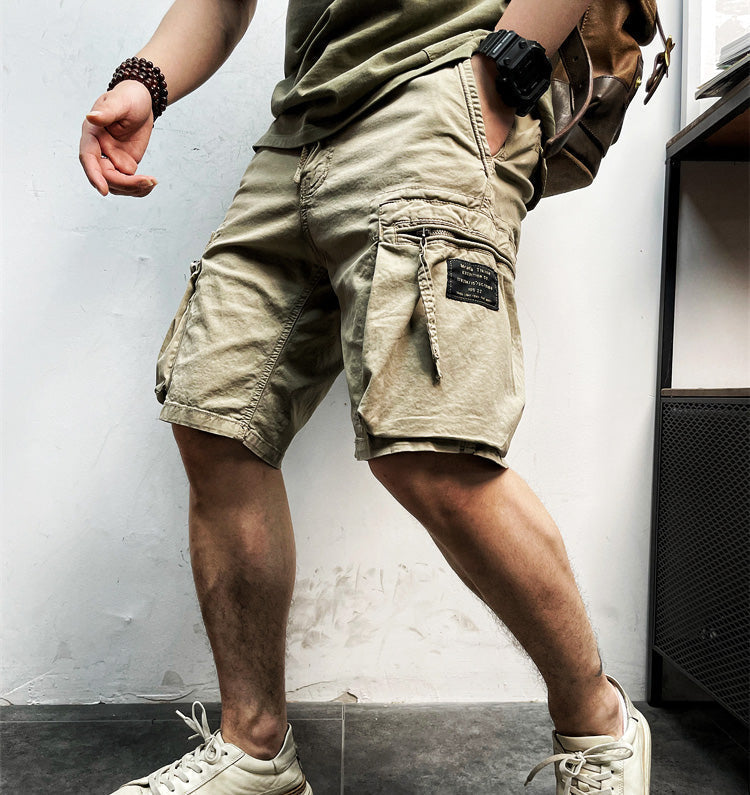 "Shorts randonnée Loran, fonctionnels avec poches multiples, coupe moderne, pour activités plein air homme."
