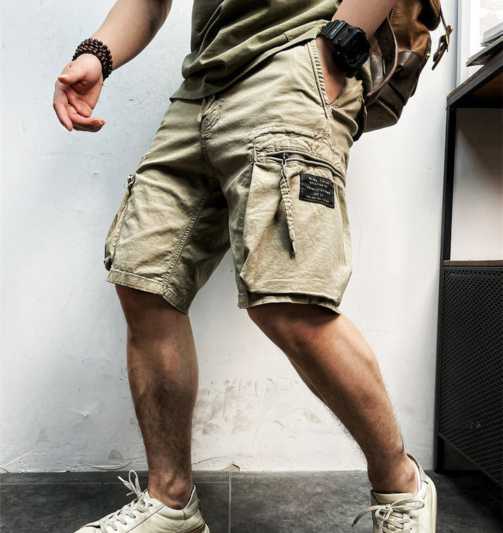 "Shorts randonnée Loran, fonctionnels avec poches multiples, coupe moderne, pour activités plein air homme."
