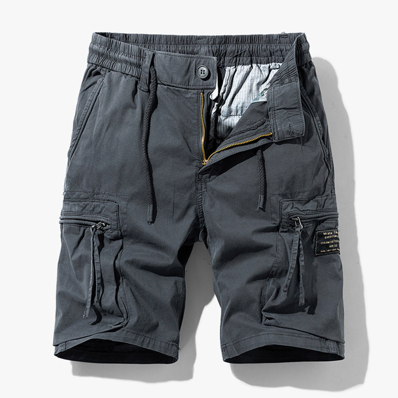 "Shorts randonnée Loran, fonctionnels avec poches multiples, coupe moderne, pour activités plein air homme."